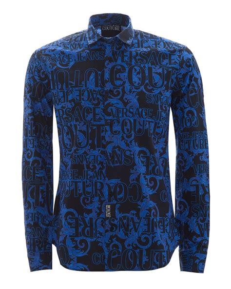 versace jean couture shirt|versace jeans couture online shop.